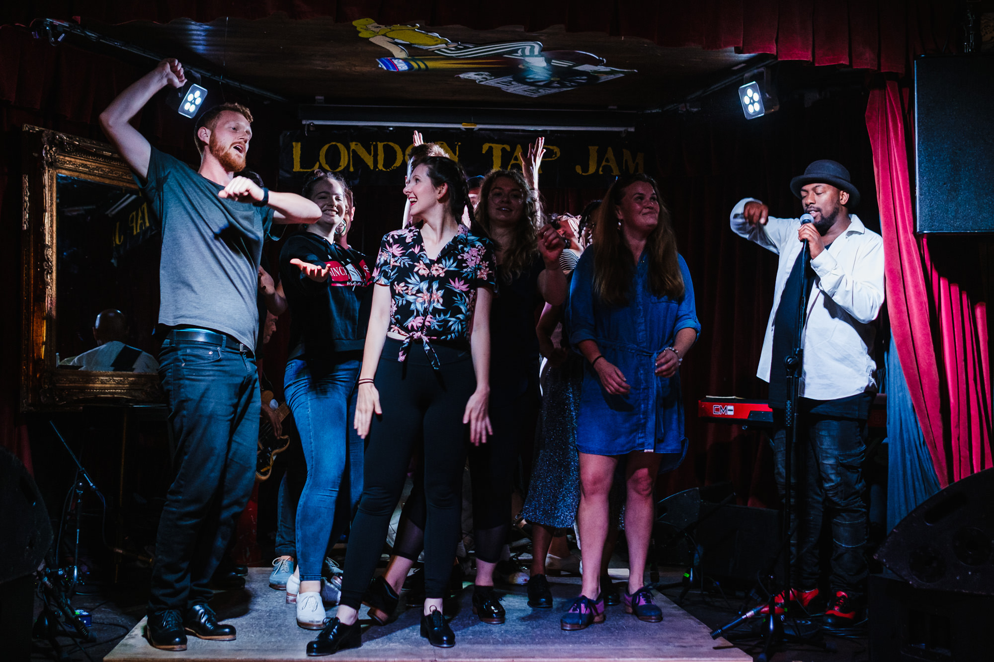 London tap jam dancing session