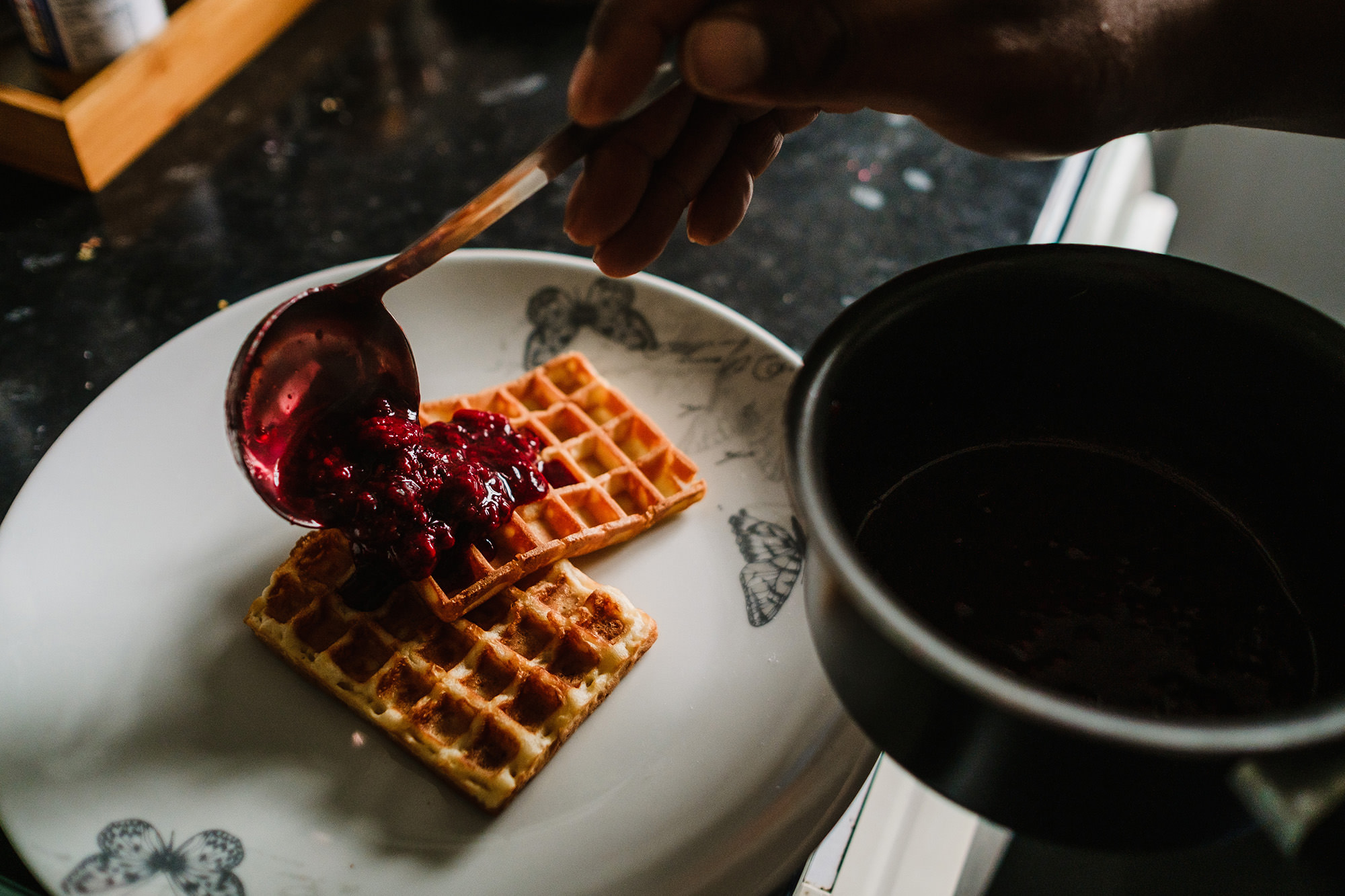 breakfast waffles