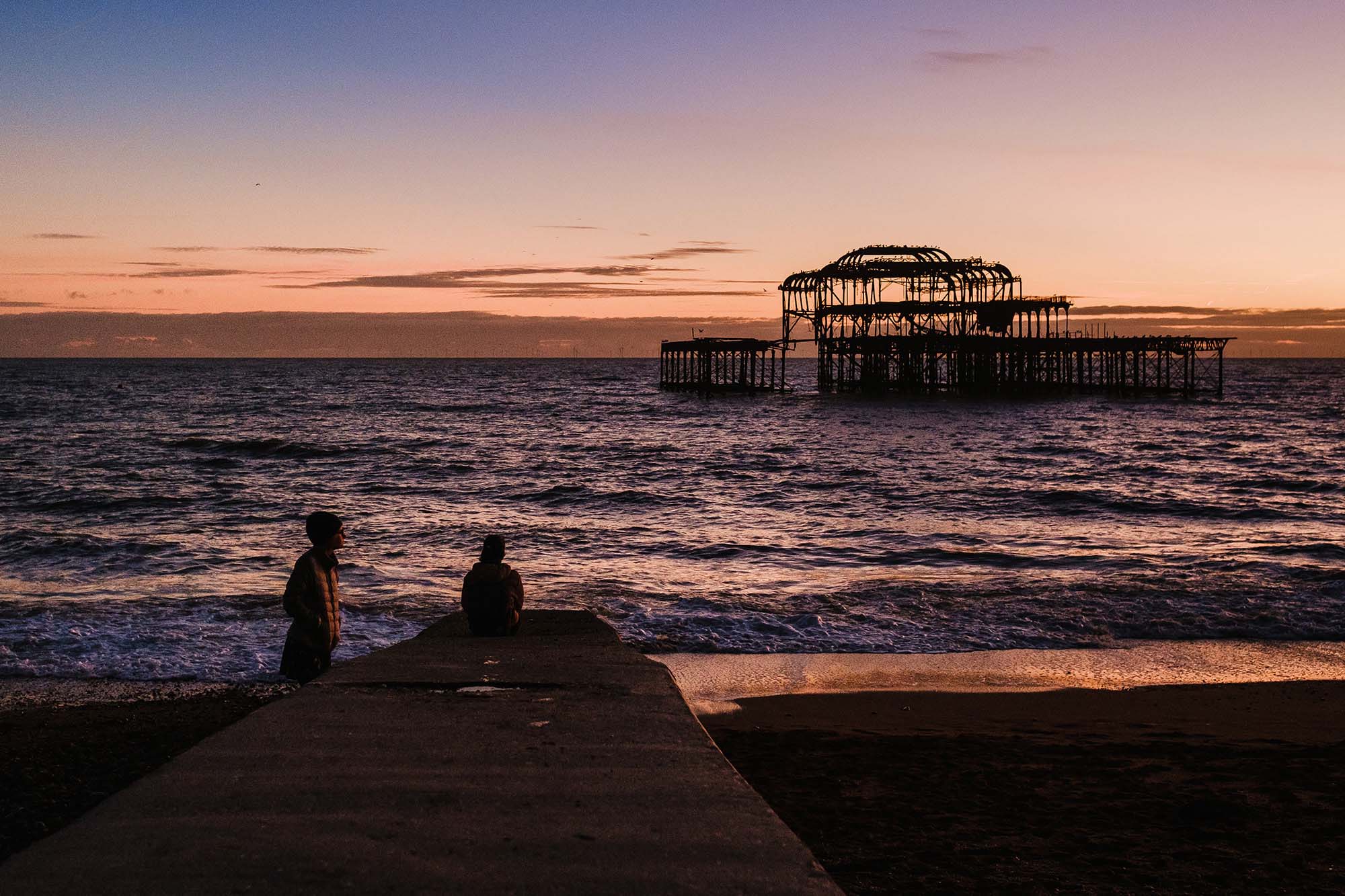 brighton beach street photography