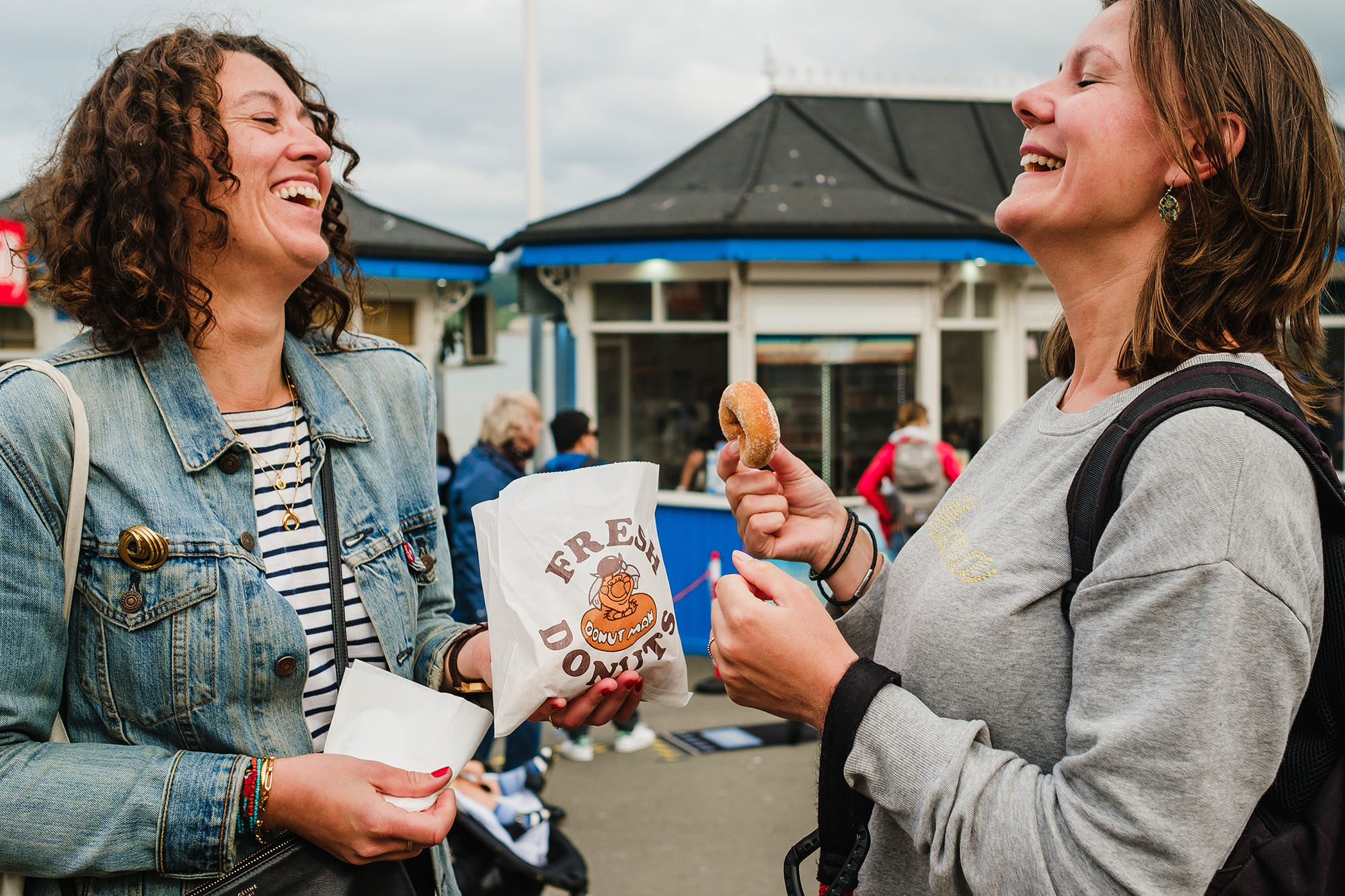 donuts by the seaside