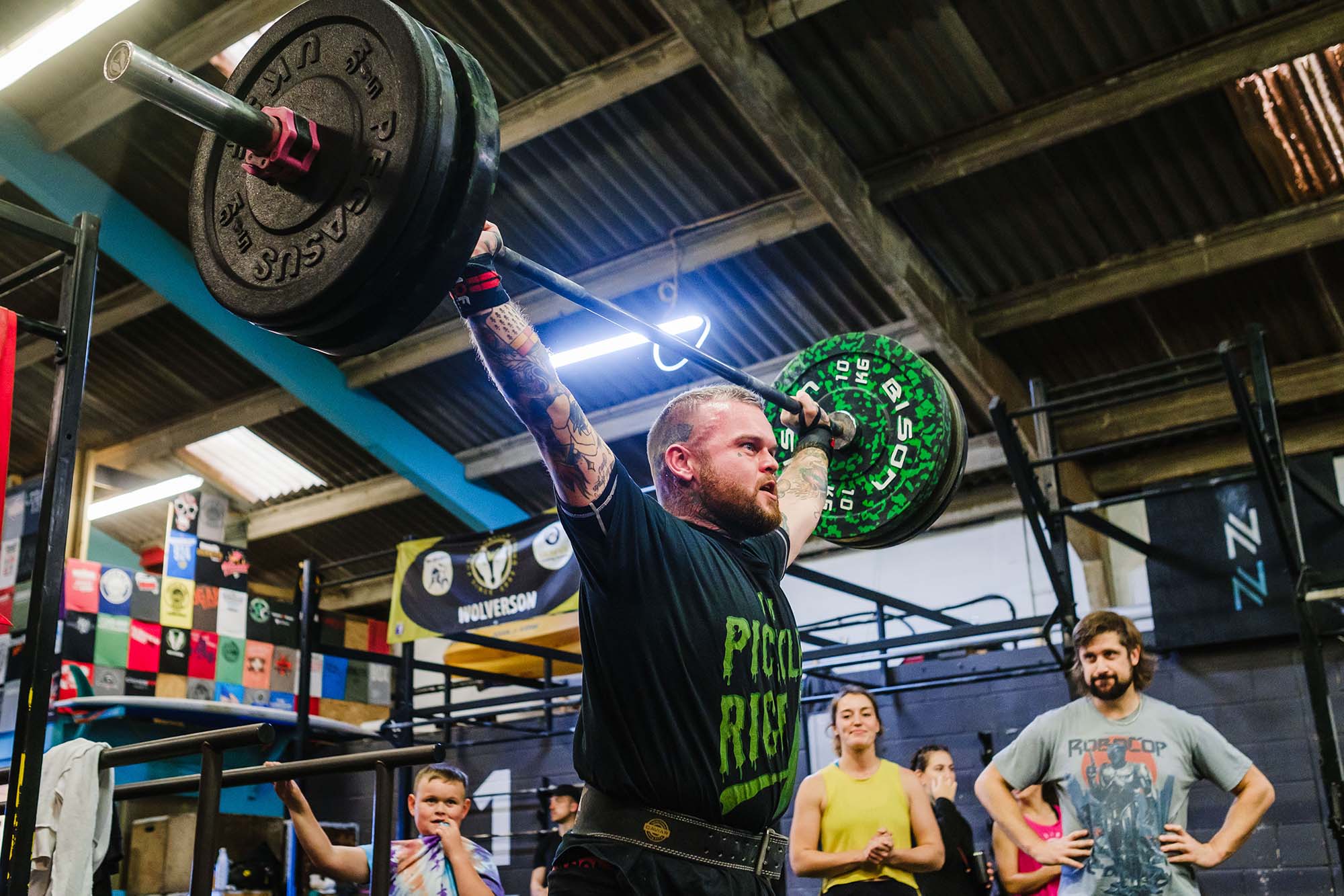 21 heavy snatch lift crossfit